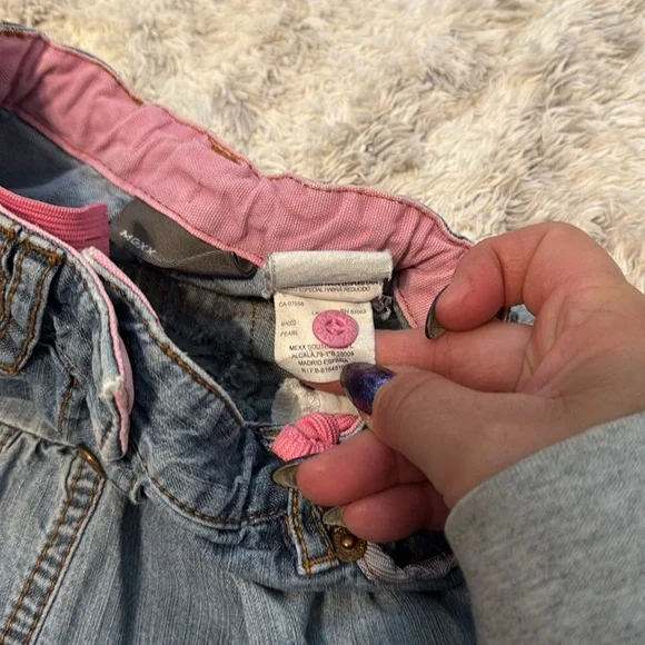 3T girls, summer MEXX Denim Skirt denim Romper, paw, patrol shirt, ROXY shorts - Picture 13 of 16